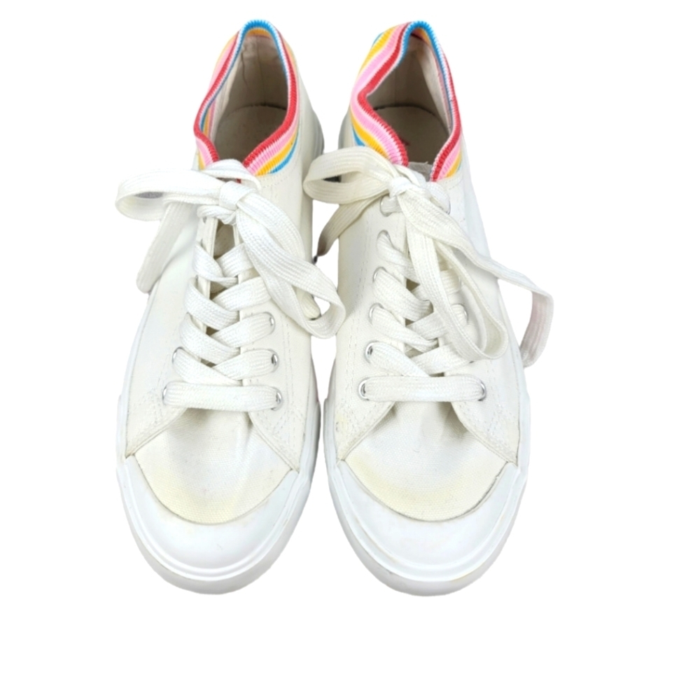 AEO/AMERICAN EAGLE‎ Rainbow Ankle Collar Lace-Up Sneaker